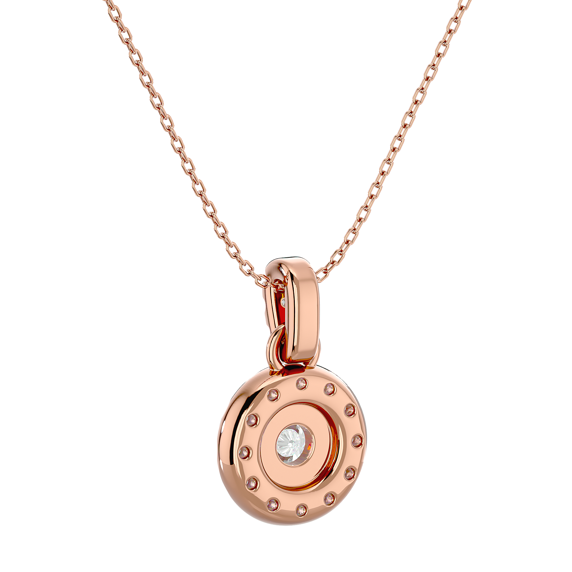 Bijou Solitaire Pendant