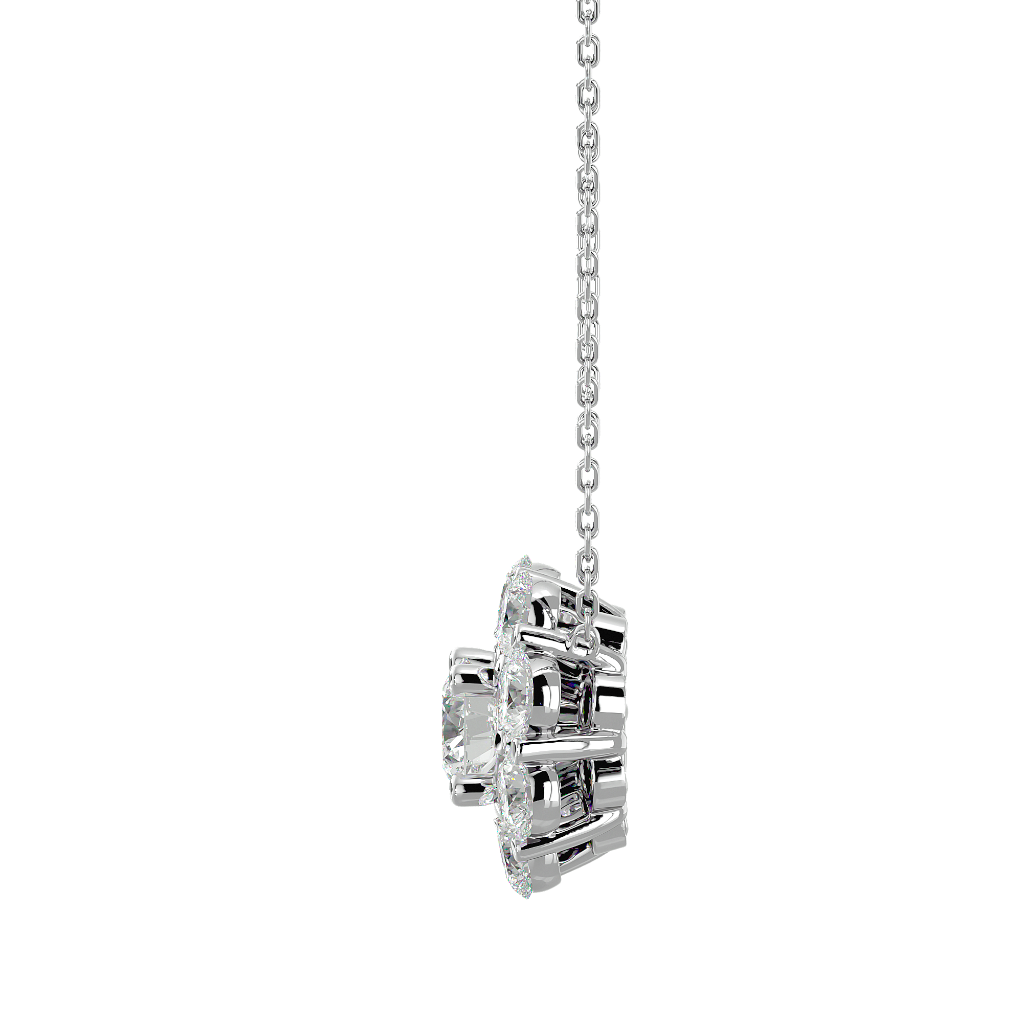Brigitte Solitaire Pendant