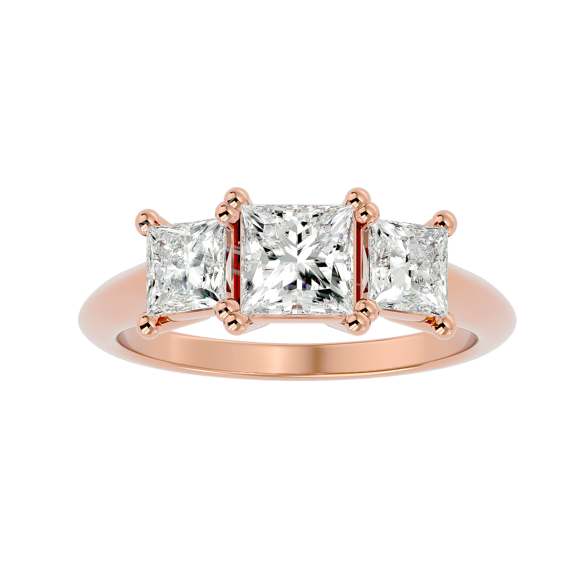 Natalia Three Stone Ring