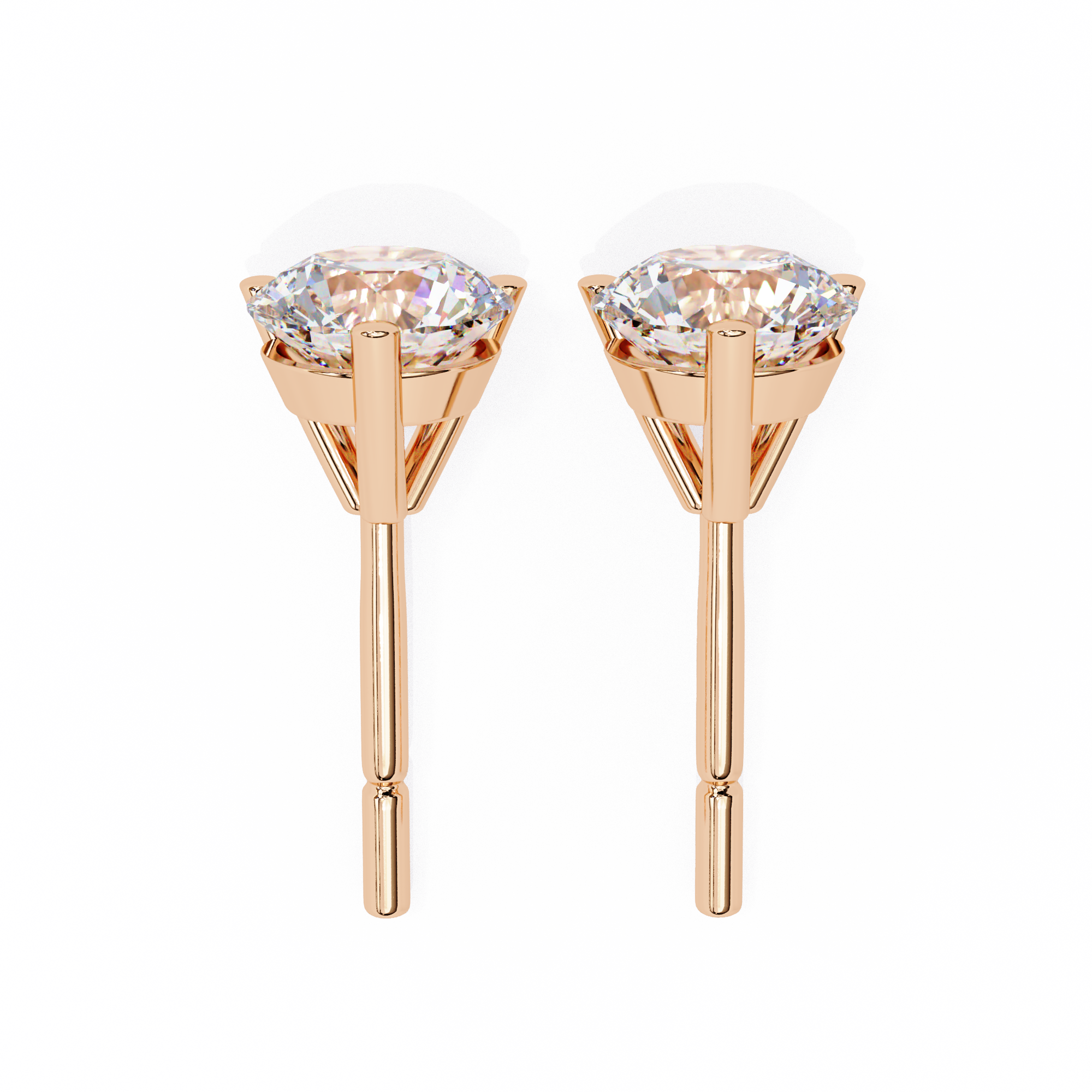 Claire Solitaire Earring