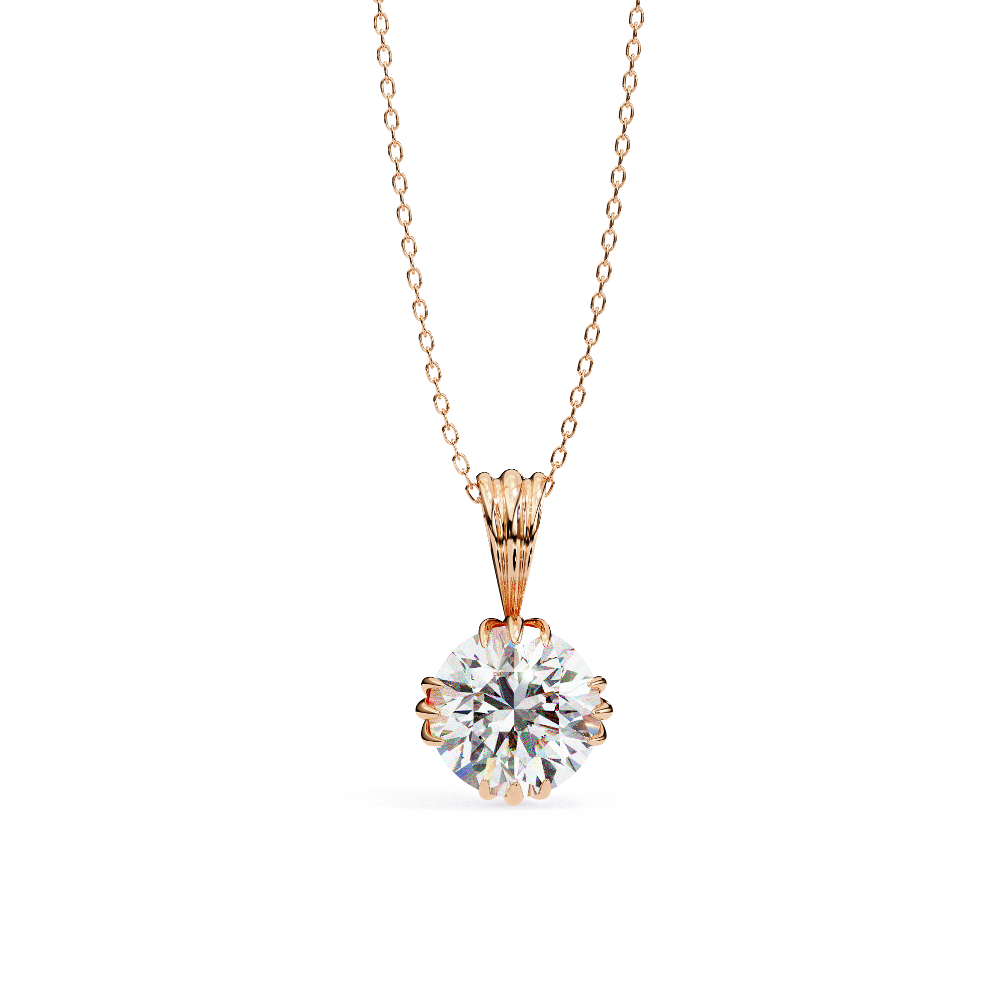 Diana Solitaire  Pendant
