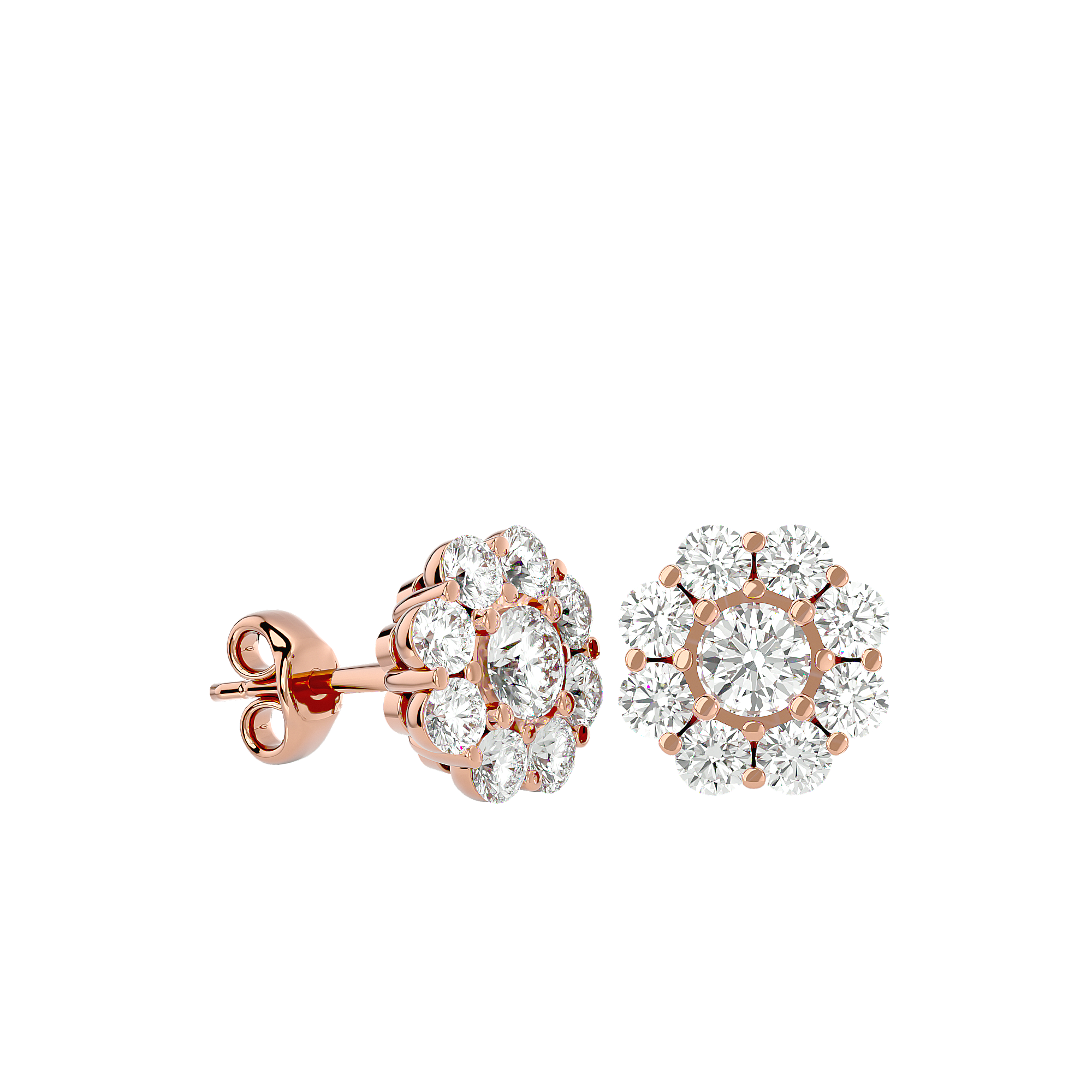 Venessa Solitaire  Earring