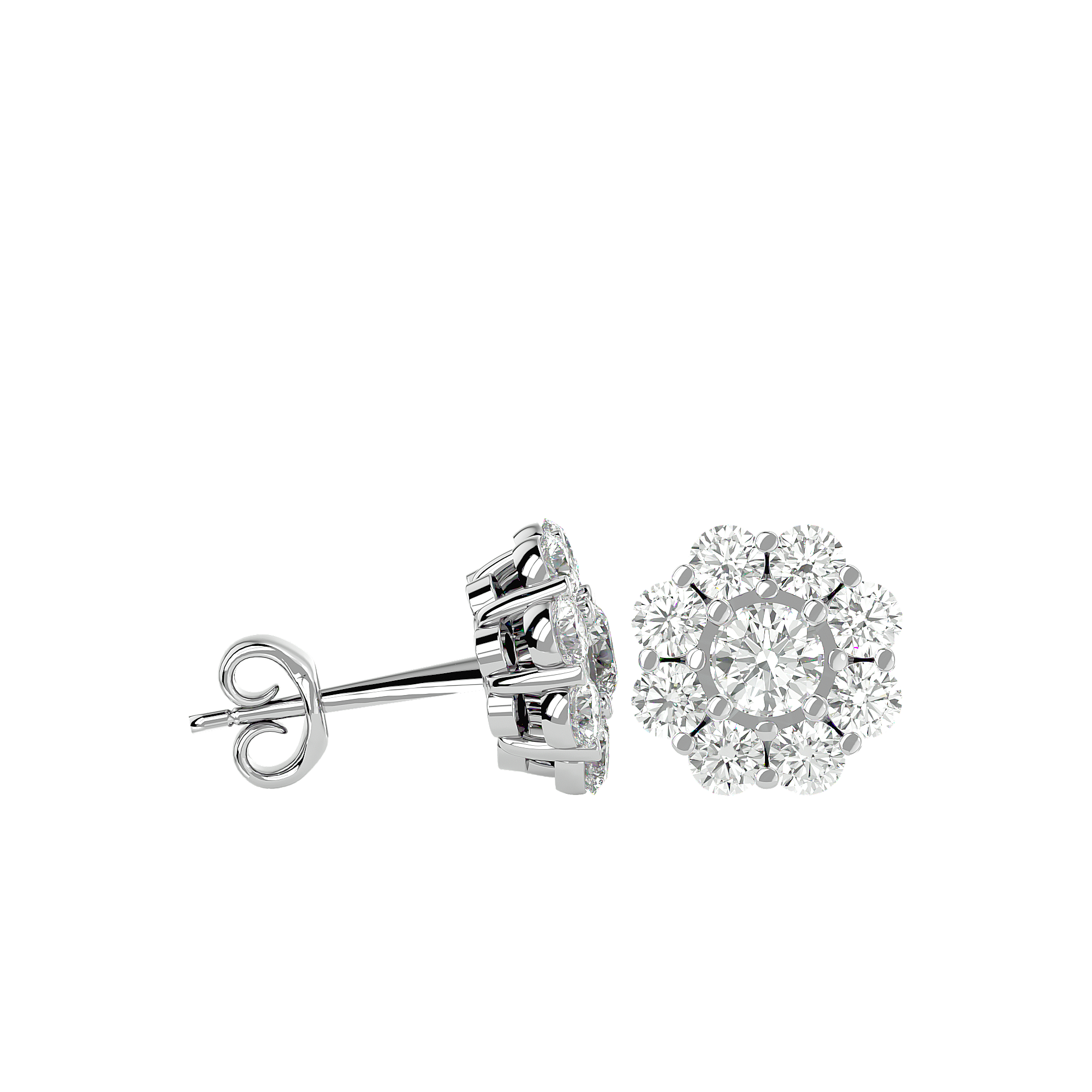 Venessa Solitaire  Earring