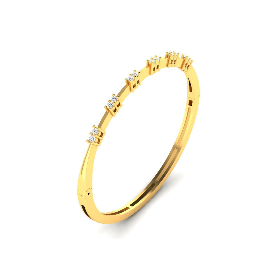 Gwen Diamond Bangle
